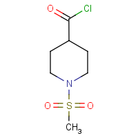 CAS:241138-40-9 | OR14845 | 1-(Methylsulphonyl)piperidine-4-carbonyl chloride