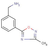 CAS:944450-79-7 | OR14856 | 3-(3-Methyl-1,2,4-oxadiazol-5-yl)benzylamine