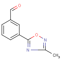 CAS: 273727-50-7 | OR14886 | 3-(3-Methyl-1,2,4-oxadiazol-5-yl)benzaldehyde