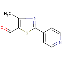 CAS:892502-19-1 | OR14888 | 4-Methyl-2-(pyridin-4-yl)-1,3-thiazole-5-carboxaldehyde