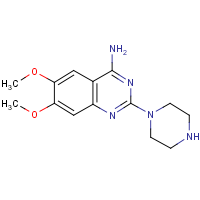 CAS:60547-97-9 | OR14899 | 4-Amino-6,7-dimethoxy-2-(piperazin-1-yl)quinazoline