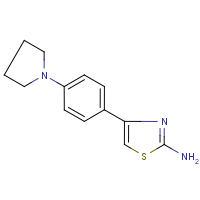 CAS:784136-89-6 | OR15057 | 2-Amino-4-(4-pyrrolidin-1-ylphenyl)-1,3-thiazole