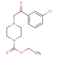 CAS: 486439-06-9 | OR15086 | Ethyl 4-[2-(3-chlorophenyl)-2-oxoethyl]piperazine-1-carboxylate