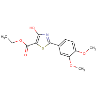 CAS: 924868-99-5 | OR15091 | Ethyl 2-(3,4-dimethoxyphenyl)-4-hydroxy-1,3-thiazole-5-carboxylate