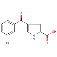 CAS:924868-86-0 | OR15133 | 4-(3-Bromobenzoyl)-1H-pyrrole-2-carboxylic acid