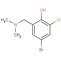 CAS:924868-93-9 | OR15134 | 4-Bromo-2-chloro-6-[(dimethylamino)methyl]phenol