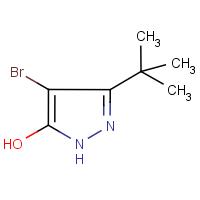 CAS:873837-19-5 | OR15144 | 4-Bromo-3-(tert-butyl)-5-hydroxy-1H-pyrazole