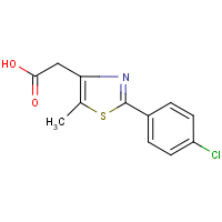 CAS:259655-35-1 | OR15156 | [2-(4-Chlorophenyl)-5-methyl-1,3-thiazol-4-yl]acetic acid