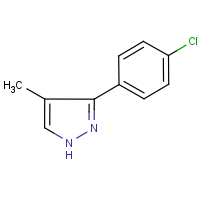CAS: 59843-61-7 | OR15161 | 3-(4-Chlorophenyl)-4-methyl-1H-pyrazole