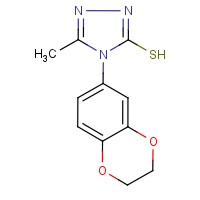 CAS: 306936-85-6 | OR1520 | 4-(3,4-Ethylenedioxyphenyl)-5-methyl-4H-1,2,4-triazole-3-thiol