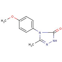 CAS:85562-69-2 | OR15210 | 2,4-Dihydro-4-(4-methoxyphenyl)-5-methyl-3H-1,2,4-triazol-3-one