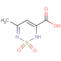 CAS:924869-06-7 | OR15215 | 1,2-Dihydro-1,1-dioxo-5-methyl-1,2,6-thiadiazine-3-carboxylic acid