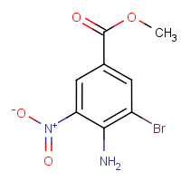 CAS:105655-17-2 | OR15218 | Methyl 4-amino-3-bromo-5-nitrobenzoate