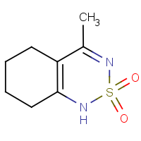 CAS:3580-37-8 | OR15234 | 4-Methyl-5,6,7,8-tetrahydro-2,1,3-benzothiadiazine-2,2(1H)-dione