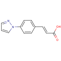 CAS: 1006441-28-6 | OR15243 | 3-[4-(1H-Pyrazol-1-yl)phenyl]acrylic acid