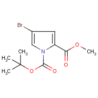 CAS: 156237-78-4 | OR15263 | 1-tert-Butyl 2-methyl 4-bromo-1H-pyrrole-1,2-dicarboxylate