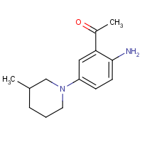 CAS: 886361-37-1 | OR15267 | 2'-Amino-5'-(3-methylpiperidin-1-yl)acetophenone