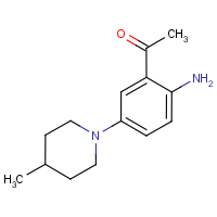 CAS: 886361-39-3 | OR15268 | 1-[2-Amino-5-(4-methylpiperidin-1-yl)phenyl]ethan-1-one