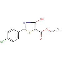 CAS: 263016-08-6 | OR1528 | Ethyl 2-(4-chlorophenyl)-4-hydroxy-1,3-thiazole-5-carboxylate