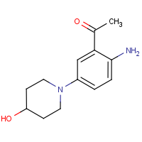 CAS: 359841-43-3 | OR15305 | 1-[2-Amino-5-(4-hydroxypiperidin-1-yl)phenyl]ethan-1-one