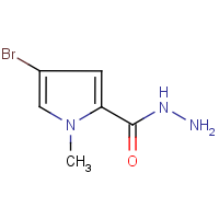 CAS: 875163-57-8 | OR15311 | 4-Bromo-1-methyl-1H-pyrrole-2-carboxylic acid hydrazide