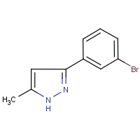 CAS: 324054-75-3 | OR15313 | 3-(3-Bromophenyl)-5-methyl-1H-pyrazole