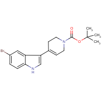 CAS: 886361-90-6 | OR15315 | 4-(5-Bromo-1H-indol-3-yl)-3,6-dihydro-2H-pyridine, N-BOC protected
