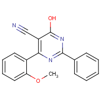CAS: 477853-96-6 | OR15336 | 4-Hydroxy-6-(2-methoxyphenyl)-2-phenylpyrimidine-5-carbonitrile