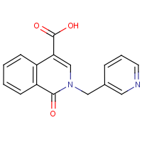 CAS:477851-07-3 | OR15359 | 1,2-Dihydro-1-oxo-2-[(pyridin-3-yl)methyl]isoquinoline-4-carboxylic acid