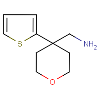 CAS:906422-74-0 | OR15366 | 4-(Aminomethyl)-4-(thien-2-yl)tetrahydro-2H-pyran