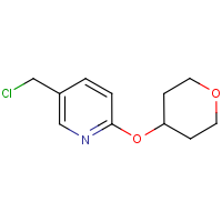 CAS:906352-80-5 | OR15381 | 5-(Chloromethyl)-2-[(tetrahydro-2H-pyran-4-yl)oxy]pyridine