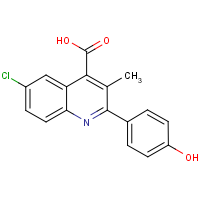 CAS:854867-53-1 | OR15393 | 6-Chloro-2-(4-hydroxyphenyl)-3-methylquinoline-4-carboxylic acid