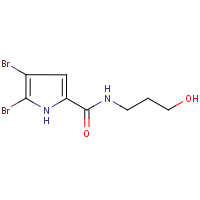 CAS:186956-98-9 | OR15433 | 4,5-Dibromo-2-[(3-hydroxyprop-1-yl)carbamoyl]-1H-pyrrole