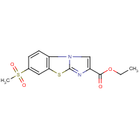 CAS: 81022-12-0 | OR15443 | Ethyl 7-(methylsulphonyl)imidazo[2,1-b][1,3]benzothiazole-2-carboxylate