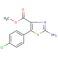 CAS:127918-92-7 | OR15446 | Methyl 2-amino-5-(4-chlorophenyl)-1,3-thiazole-4-carboxylate
