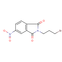 CAS: 140715-56-6 | OR1545 | N-(3-Bromoprop-1-yl)-4-nitrophthalimide