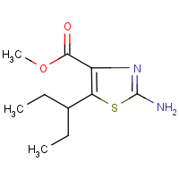 CAS:886361-28-0 | OR15452 | Methyl 2-amino-5-(pent-3-yl)-1,3-thiazole-4-carboxylate