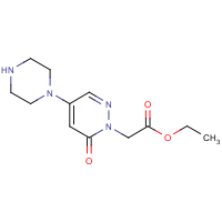 CAS: 1000018-24-5 | OR15493 | Ethyl [6-oxo-4-piperazin-1-yl-6H-pyridazin-1-yl]acetate