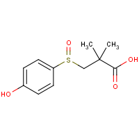 CAS: 1171935-44-6 | OR15496 | 3-[(4-Hydroxyphenyl)sulphinyl]-2,2-dimethylpropanoic acid