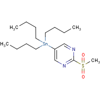 CAS:122476-85-1 | OR15526 | 2-(Methylsulphonyl)-5-(tributylstannyl)pyrimidine