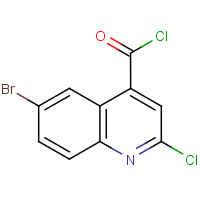CAS:287176-63-0 | OR1553 | 6-Bromo-2-chloroquinoline-4-carbonyl chloride