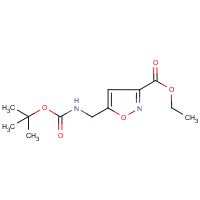 CAS: 253196-37-1 | OR15593 | Ethyl 5-(aminomethyl)isoxazole-3-carboxylate, 5-BOC protected