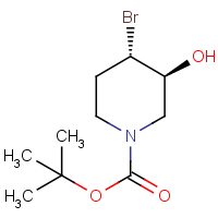 CAS: 936250-36-1 | OR15690 | trans-4-Bromo-3-hydroxypiperidine, N-BOC protected