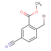 CAS: 421551-82-8 | OR15700 | Methyl 2-(bromomethyl)-5-cyanobenzoate