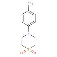 CAS: 105297-10-7 | OR15755 | 4-(1,1-Dioxidothiomorpholin-4-yl)aniline