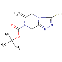 CAS: 306935-46-6 | OR1582 | 4-Allyl-5-(N-tert-butoxycarbonylaminomethyl)-1,2,4-triazole-3-thiol