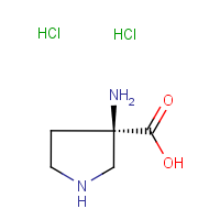 CAS:145090-26-2 | OR15987 | (R)-3-Aminopyrrolidine-3-carboxylic acid dihydrochloride