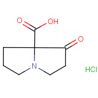 CAS: 216392-66-4 | OR16010 | 1-Oxotetrahydro-1H-pyrrolizine-7a(5H)-carboxylic acid hydrochloride