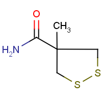 CAS:208243-73-6 | OR16015 | 4-Methyl-1,2-dithiolane-4-carboxamide
