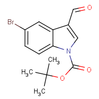 CAS: 325800-39-3 | OR1656 | 5-Bromo-1H-indole-3-carboxaldehyde, N-BOC protected